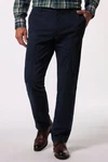 Boston Park 5-Pocket Jeans Chino Bauchfit Bund seitlich elastisch Dunkelblau/Hellblau/Blau