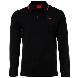 Poloshirt Herren Poloshirt, langarm - Derriko, Pique