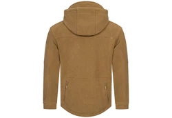 Hhenhorn Fleecejacke Herren Militär Outdoor Winddichte Jacke Braun/Khaki