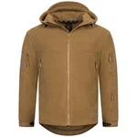 Hhenhorn Fleecejacke Herren Militär Outdoor Winddichte Jacke Braun/Khaki