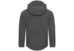 Hhenhorn Fleecejacke Herren Militär Outdoor Winddichte Jacke Dunkelgrau/Grau/Hellgrau
