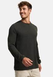 Kronstadt Strickpullover KSPep Schwarz/Dunkelgrün/Dunkelgrau/Khaki