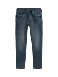TOM TAILOR Denim Tapered-fit Jeans Superflex Slim Tapered Jeans Grau/Dunkelblau/Hellblau/Blau