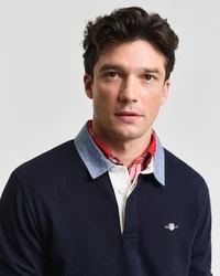 Gant Poloshirt HEAVY RUGGER Blau/Dunkelblau