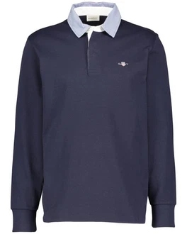 Gant Poloshirt HEAVY RUGGER Blau/Dunkelblau Gant Poloshirt HEAVY RUGGER Blau/Dunkelblau