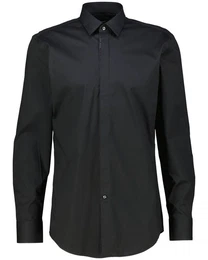 Langarmhemd Herren Hemd H-HANK Slim Fit (1-tlg)