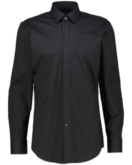 BOSS Langarmhemd H-HANK Slim Fit (1-tlg)