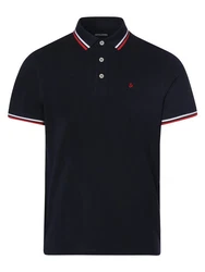 Jack & Jones Shirt JJEPaulos Dunkelblau/Rot