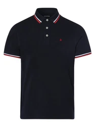 Jack & Jones Shirt JJEPaulos Dunkelblau/Rot