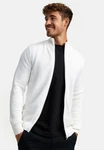 Kronstadt Sweatjacke KSErik Zip Weiß/Creme/Grau/Silber