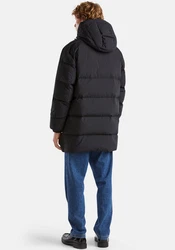 United Colors of Benetton Steppjacke mit verstellbarer Kapuze Schwarz