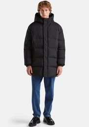 Steppjacke mit verstellbarer Kapuze