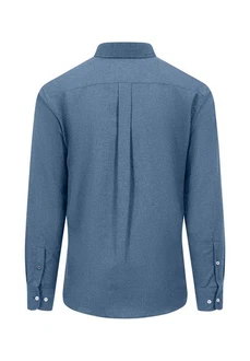 FYNCH-HATTON Langarmhemd mit klassischem Button-Down-Kragen