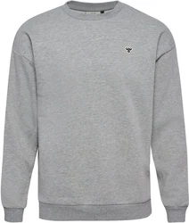 hummel Sweatshirt hmlLOOSE CREWNECK Grau