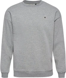 Sweatshirt hmlLOOSE CREWNECK BEE GREY MELANGE