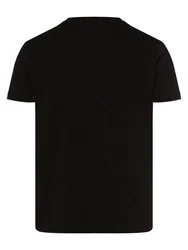 ALPHA INDUSTRIES Shirt T-Shirt Schwarz/Rot