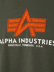ALPHA INDUSTRIES Shirt T-Shirt Dunkelgrün