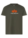 ALPHA INDUSTRIES Shirt T-Shirt Dunkelgrün