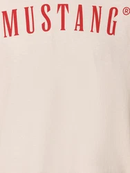 MUSTANG T-Shirt Austin Beige/Rot/Khaki/Rosa