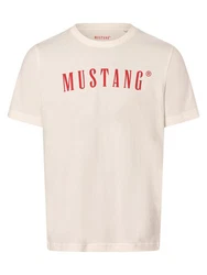 MUSTANG T-Shirt Austin Beige/Rot/Khaki/Rosa