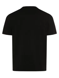 MUSTANG T-Shirt Austin Schwarz/Mintgrün/Rot