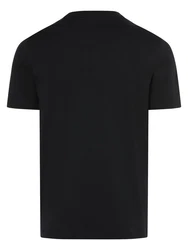 MUSTANG T-Shirt Austin Schwarz/Gelb/Braun/Beige