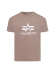 ALPHA INDUSTRIES T-Shirt Braun/Grau/Khaki/Beige/Dunkelgrün