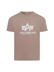 ALPHA INDUSTRIES T-Shirt Braun/Grau/Khaki/Beige/Dunkelgrün
