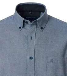 CASAMODA Hemden und Strickpullover Dunkelblau/Hellblau/Grau/Blau