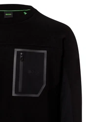 BOSS GREEN Sweatshirt Salbiq grün
