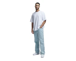 2Y Studios Baggy Jeans Adrik Basic (1-tlg., kein Set) Weiß/Hellblau/Blau
