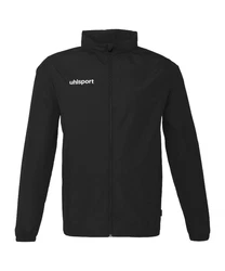 uhlsport Sweatjacke Essential Allwetterjacke Schwarz/Dunkelrot