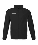 uhlsport Sweatjacke Essential Allwetterjacke Schwarz/Dunkelrot