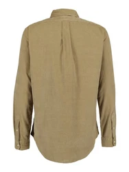 Polo Ralph Lauren Langarmhemd Custom Fit Khaki/Braun/Beige/Dunkelgrün