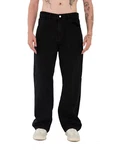 Denim House Relax-fit Jeans Baggy Jeans Herren Relaxed Fit Denim HIP HOP Schwarz