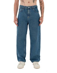 Denim House Relax-fit Jeans Baggy Jeans Herren Relaxed Fit Denim HIP HOP Dunkelblau