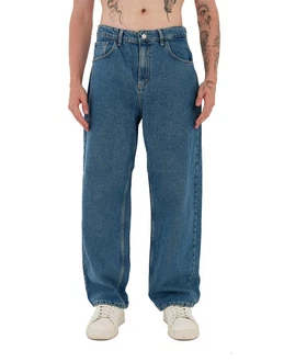 Denim House Relax-fit Jeans Baggy Jeans Herren Relaxed Fit Denim HIP HOP Dunkelblau Denim House Relax-fit Jeans Baggy Jeans Herren Relaxed Fit Denim HIP HOP Dunkelblau