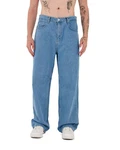 Denim House Relax-fit Jeans Baggy Jeans Herren Relaxed Fit Denim HIP HOP Hellblau