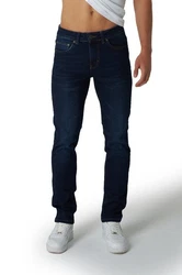 Smith & Solo Slim Fit Jeans Herren Straight Hose Basic Washed 