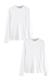 Thermounterhemd 2er-Pack Thermo-Langarmobshirts (2-St)