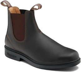 #067 Stout Brown Leather With Lining (Dress) Stiefel