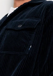 OLYMP Langarmhemd Casual Dunkelblau/Blau/Hellblau