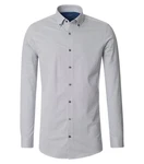 VENTI Businesshemd Print Grau/Dunkelblau/Blau/Hellblau