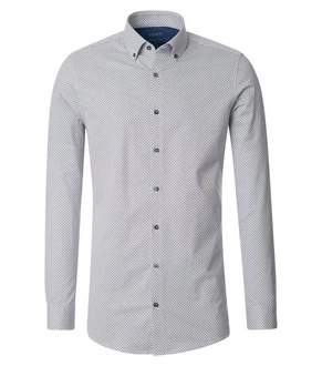 VENTI Businesshemd Print Grau/Dunkelblau/Blau/Hellblau VENTI Businesshemd Print Grau/Dunkelblau/Blau/Hellblau