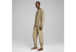 PUMA Sweatjacke STUDIO FOUNDATION Crewneck Khaki/Beige/Braun