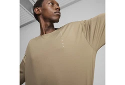 PUMA Sweatjacke STUDIO FOUNDATION Crewneck Khaki/Beige/Braun