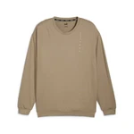 PUMA Sweatjacke STUDIO FOUNDATION Crewneck Khaki/Beige/Braun