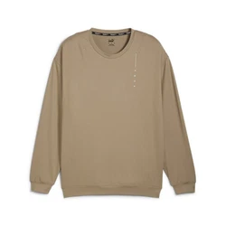 PUMA Sweatjacke STUDIO FOUNDATION Crewneck Khaki/Beige/Braun