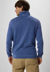 STREET ONE MEN Stehkragenpullover 