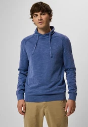 STREET ONE MEN Stehkragenpullover 